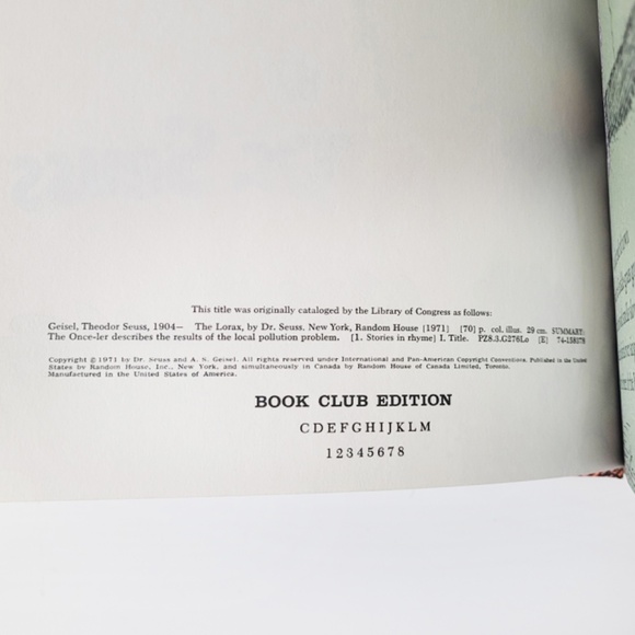 Dr Seuss Vintage Matte Hardcover Books Lot 2 - Picture 11 of 16